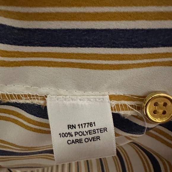 Speed Limit striped blouse size 2X - Picture 8 of 9